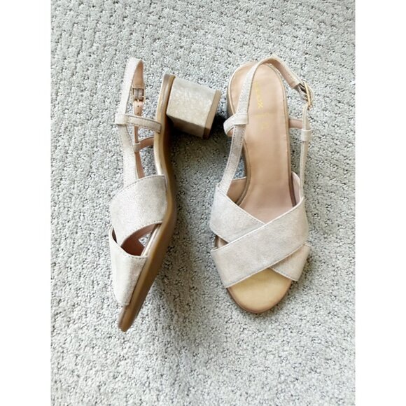 Geox Respira Women's Tan Suede Sandals Size EU 38 US 8 - Picture 2 of 11